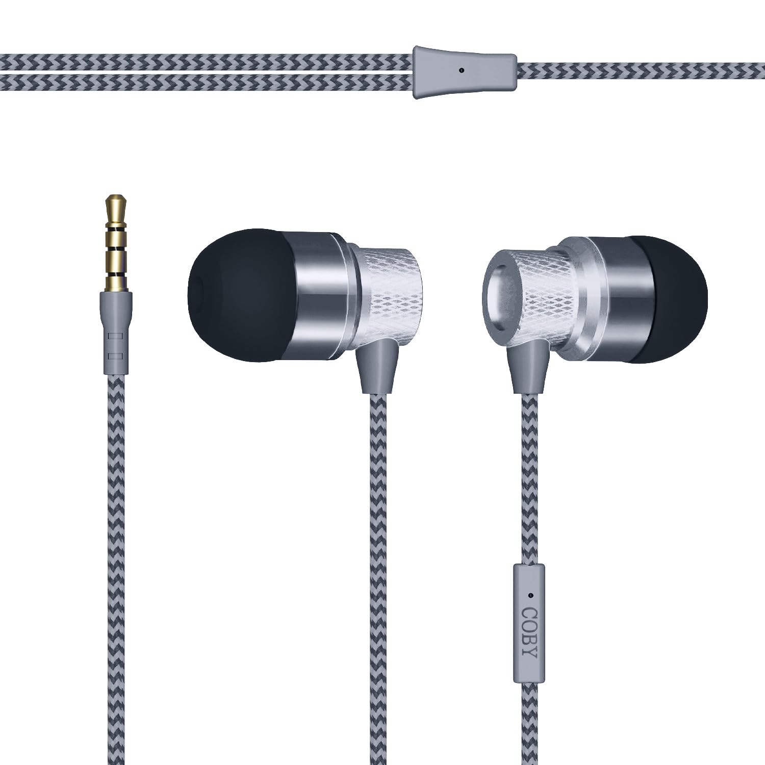 イヤホン cody Amazon.com: Coby Jammerz Metal Stereo Earbuds, Wired Earbuds with